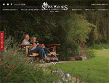 Tablet Screenshot of blog.swisswoods.com
